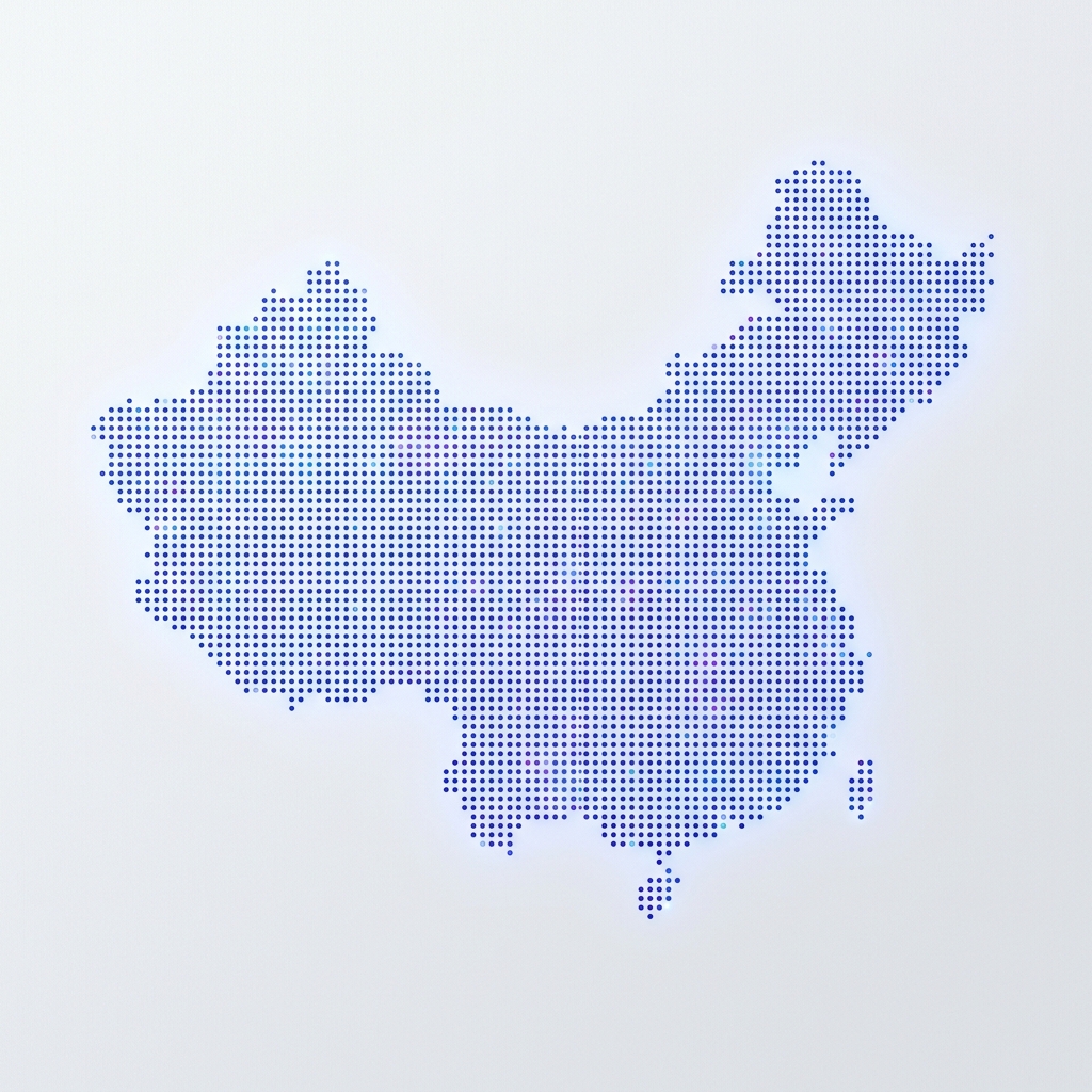 China Map Point Layout