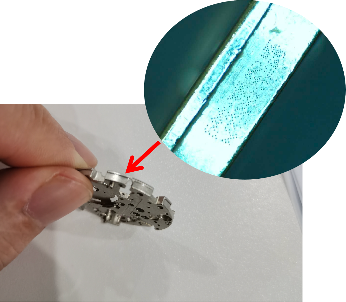 孔雀表精密机芯数字化管理